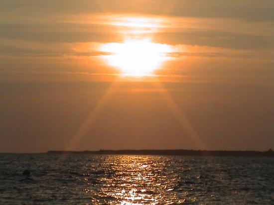 Coucher de soleil sur le Bassin d'Arcachon